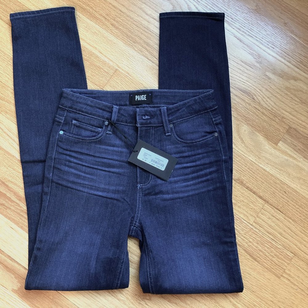 PAIGE Hoxton Skinny Jeans in Mika wash- Size 26  (NWT)